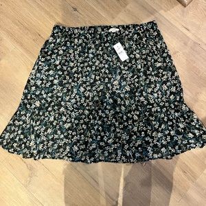 NWT Loft Floral Mini Skirt